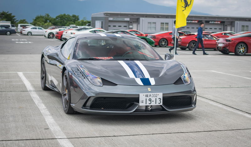 Illustration for article titled This Is How Japan Throws A Ferrari Party